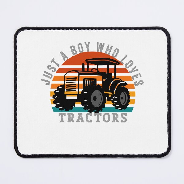 Item preview, just a bou who loves tractors designed and sold by Your Style Tees | Graphic T-Shirts.