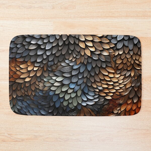 Item preview, Stunning earthtone pattern of a variety of metal textures designed and sold by dcrc.