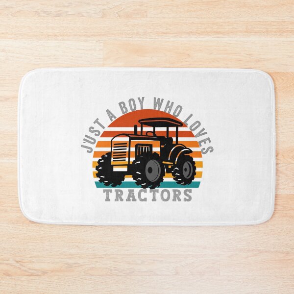 Item preview, just a bou who loves tractors designed and sold by Your Style Tees | Graphic T-Shirts.