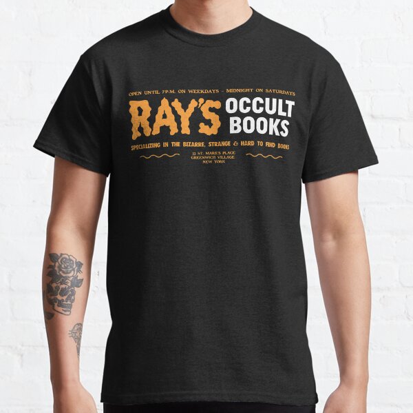 Rays okkulte Bücher - Spezialisiert auf das Bizarre Classic T-Shirt