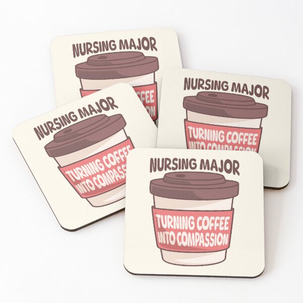 Item preview, Nursing Major. Turning Coffee Into Compassion designed and sold by PMCreative.