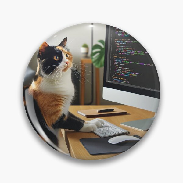 Item preview, Cat Coding #1 designed and sold by Doctor-Tony.