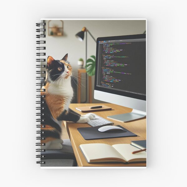 Item preview, Cat Coding #1 designed and sold by Doctor-Tony.