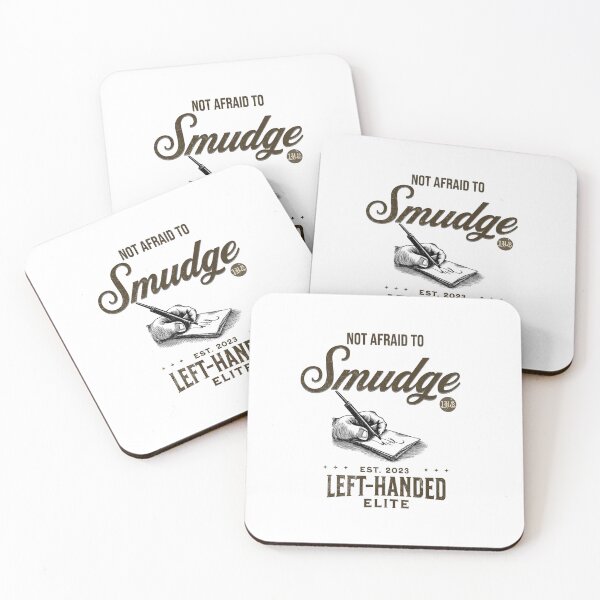 Item preview, Not Afraid to Smudge Retro Design designed and sold by lefthandedelite.