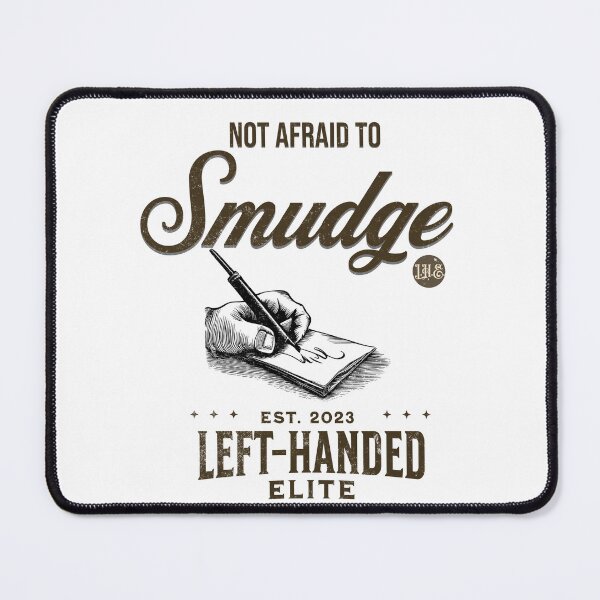 Item preview, Not Afraid to Smudge Retro Design designed and sold by lefthandedelite.