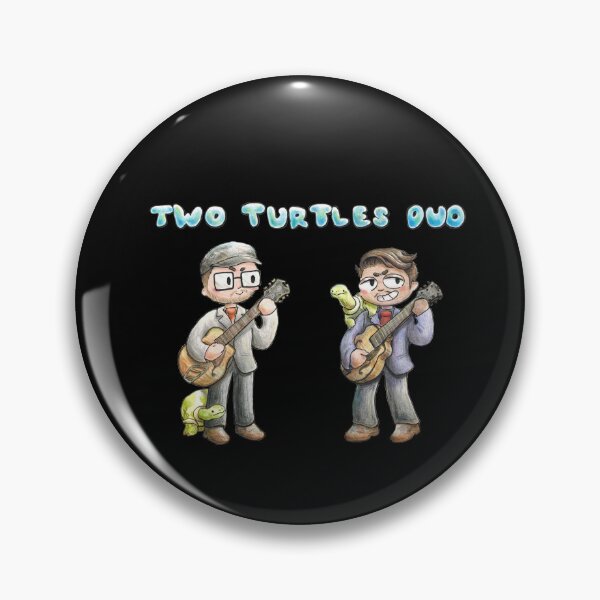 Item preview, Two Turtles Duo Logo with Characters designed and sold by twoturtlesduo.