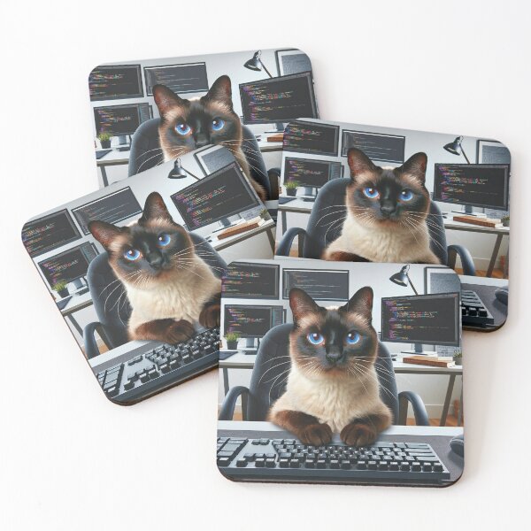 Item preview, Cat Coding #3 designed and sold by Doctor-Tony.