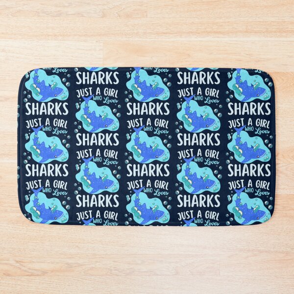 Item preview, Funny Fish Just A Girl Who Loves Sharks Lover Ocean Animal Sea Aquarium Family Vacation Trip designed and sold by LittleZea.