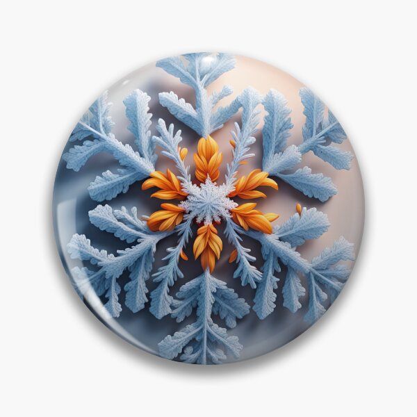 Item preview, Snowflower  budding designed and sold by BADGER-METAL.