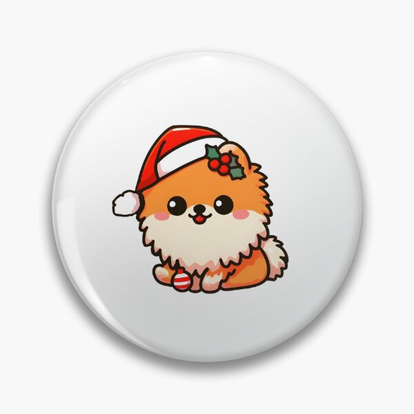 Item preview, Pomeranian Joy: Christmas Hat Elation designed and sold by EpicPaws.