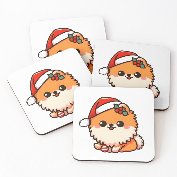 Item preview, Pomeranian Joy: Christmas Hat Elation designed and sold by EpicPaws.