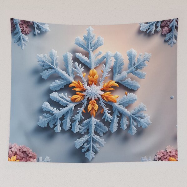 Item preview, Snowflower  budding designed and sold by BADGER-METAL.