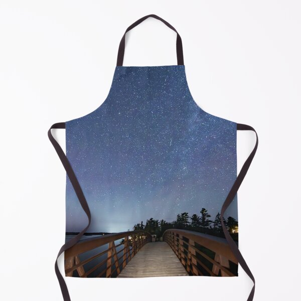 Item preview, Night Sky over footbridge designed and sold by brusifur.