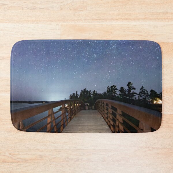 Item preview, Night Sky over footbridge designed and sold by brusifur.