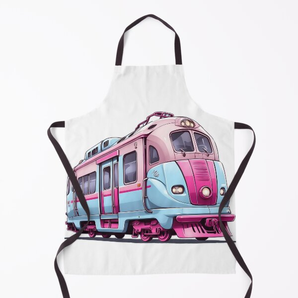 Item preview, Pink and Blue Train designed and sold by Andreas M. Mueller.