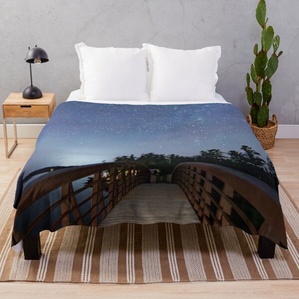 Item preview, Night Sky over footbridge designed and sold by brusifur.