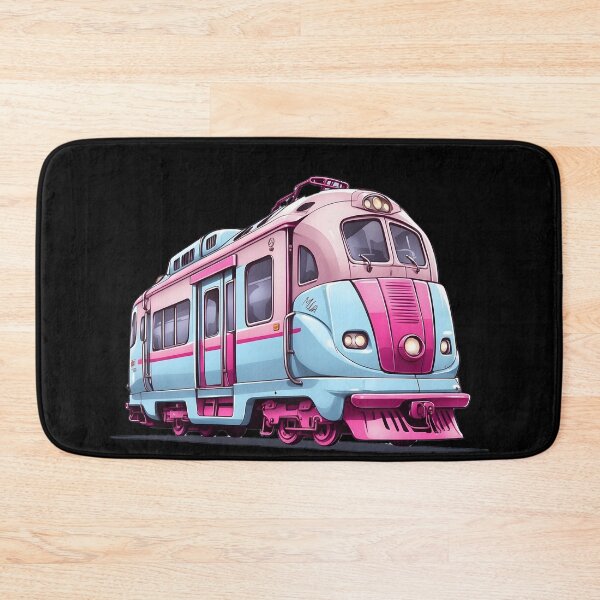 Item preview, Pink and Blue Train designed and sold by Andreas M. Mueller.
