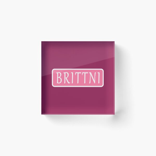 Item preview, Brittni Name designed and sold by Jeallan Designs.
