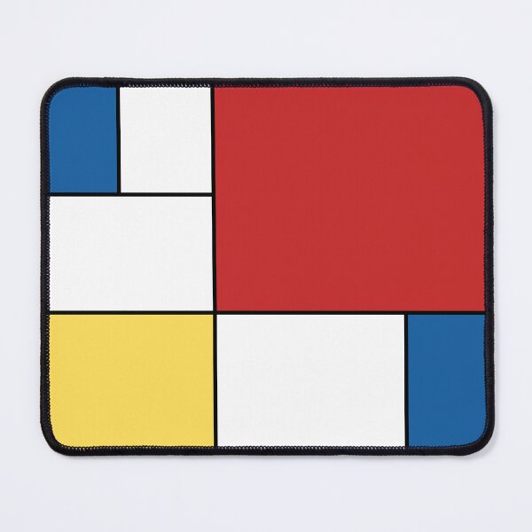 Item preview, Scandinavian Home Decor Neoplasticism Red Blue Yellow designed and sold by InteriorRefine.