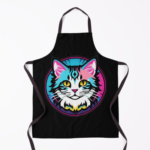 Item preview, Trippy psychedelic kitty 1 designed and sold by Flowerslaps.
