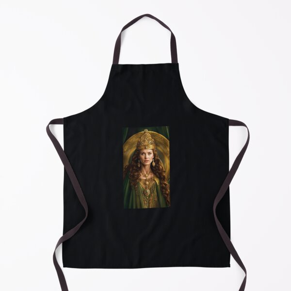 Item preview, Queen Guinevere with crown and jewels, Celtic fairy character, Arthurian legend designed and sold by Creativesphotos.