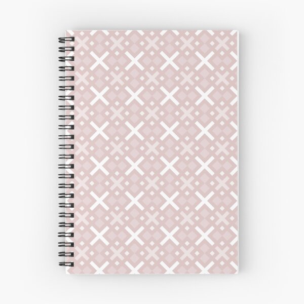 Item preview, Dusty Pink Blush X-shape Cross Soft Feminine Ethnic Folk Heritage Nordic Pattern designed and sold by PenguinForests.