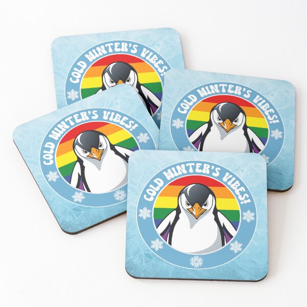 Item preview, Cute Penguin on Rainbow Flag Background designed and sold by Savchuk-Vova.