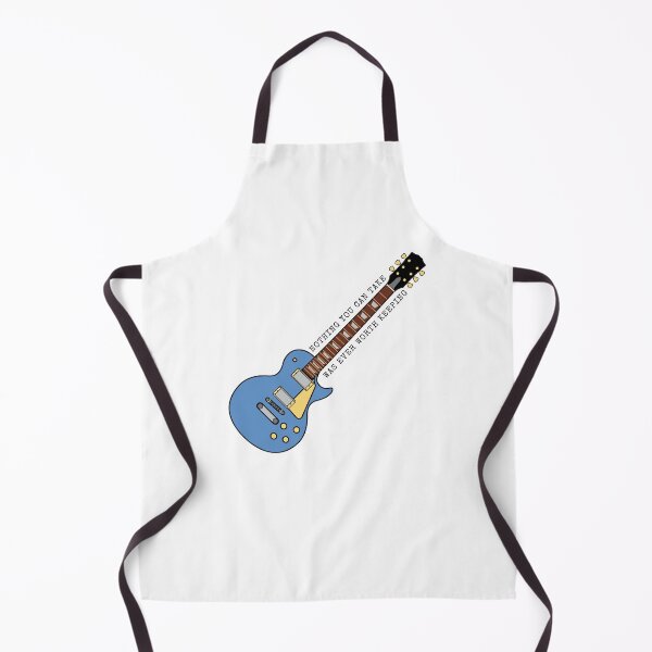 Item preview, Nothing You Can Take Was Ever Worth Keeping Song Lyric Guitar TBOSAS designed and sold by NimuehArt.