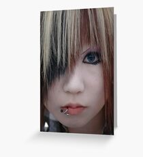 Japanese Manga Greeting Card