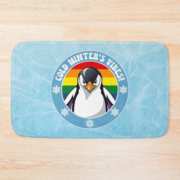 Item preview, Cute Penguin on Rainbow Flag Background designed and sold by Savchuk-Vova.