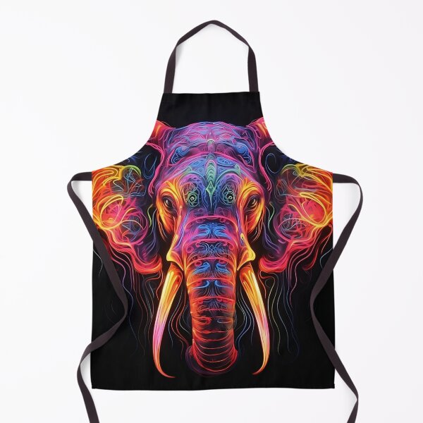 Item preview, Neon Elephant - Digital Art designed and sold by SnoopyTF.