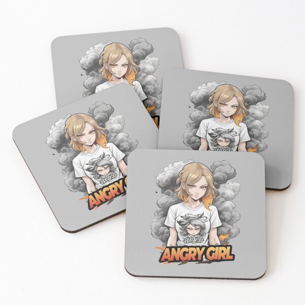 Item preview,  Angry  girl  on fire x.33 designed and sold by Moeruonnanoko.
