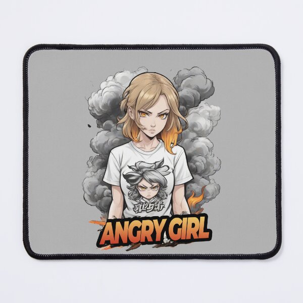 Item preview,  Angry  girl  on fire x.33 designed and sold by Moeruonnanoko.
