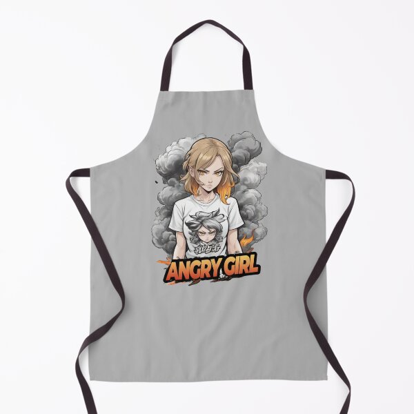 Item preview,  Angry  girl  on fire x.33 designed and sold by Moeruonnanoko.