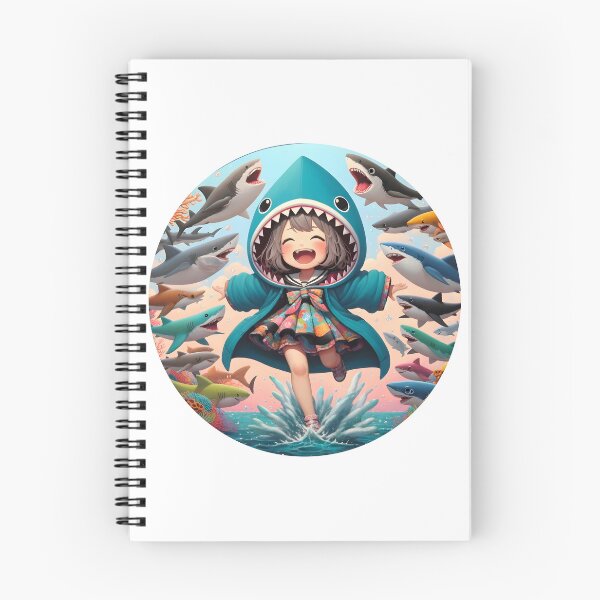 Item preview, Just a Girl who Loves Sharks designed and sold by Truck Stop One.