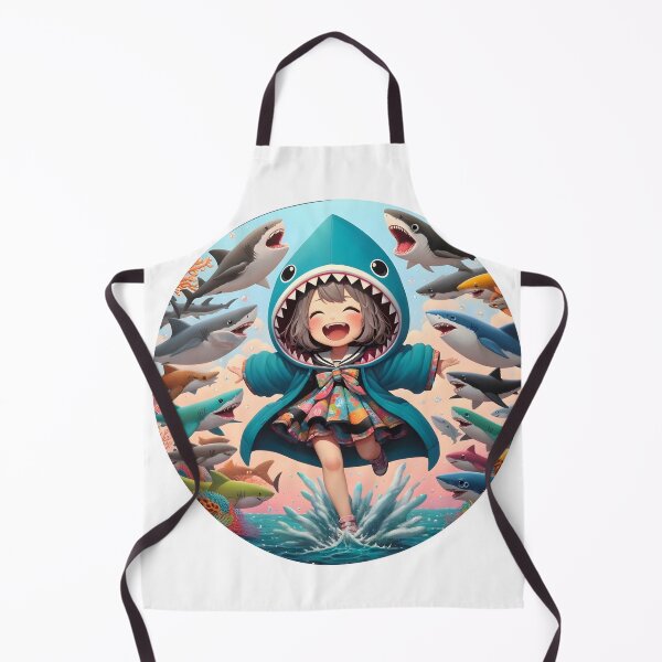 Item preview, Just a Girl who Loves Sharks designed and sold by Truck Stop One.