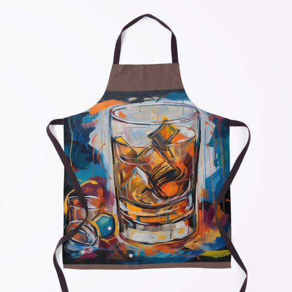 Item preview, Whiskey Whimsy - A Playful Dance of Colors with Anthropomorphic Grace Generative AI designed and sold by OlfactoART Studio.