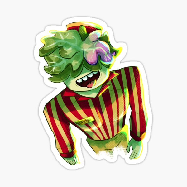 Plants Versus Zombies 2 Neon Mixtape Tour Plants Stickers Sticker for Sale  by Xavier Vandenberg