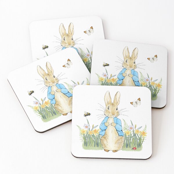 Artikelvorschau, Peter Rabbit & Frühlingsblumen entworfen und verkauft von AVArtDecor.
