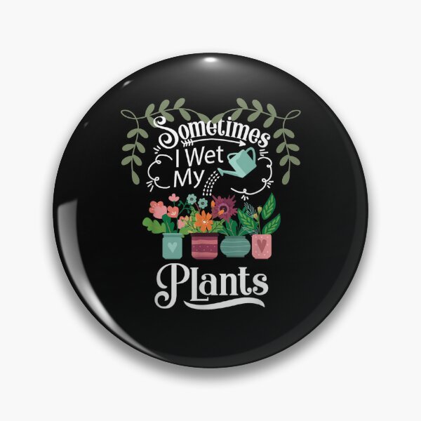 Aperçu de l'œuvre Parfois, je mouille mes plantes - Cadeau de jardinage amusant créée et vendue par Bibahcreative.