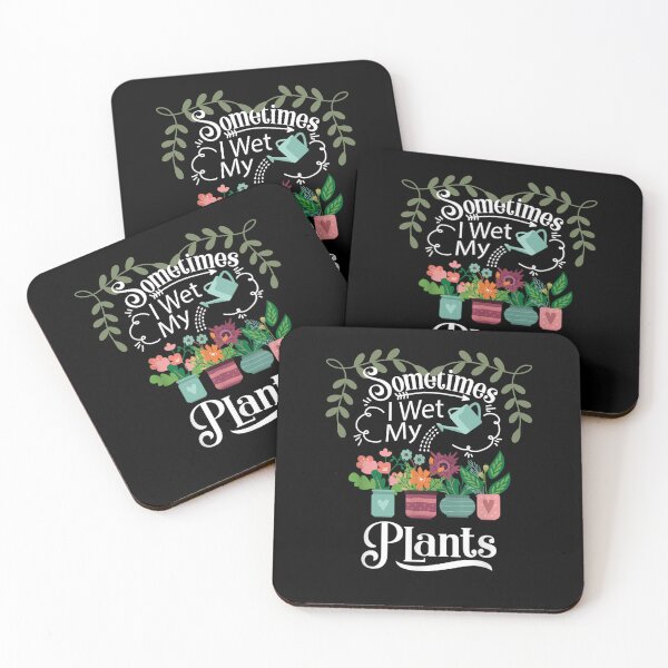 Item preview, Sometimes I Wet My Plants design - Funny Gardening Gift designed and sold by Bibahcreative.