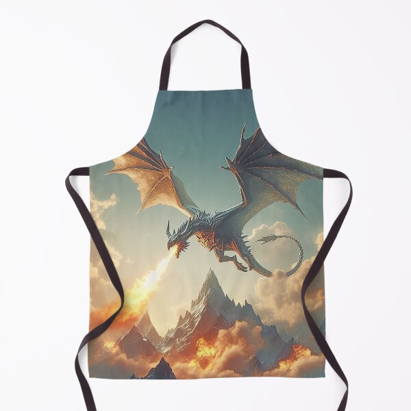 Item preview, A Dragon Breathes Fire Across the Mountain Flank designed and sold by autrouvetout.
