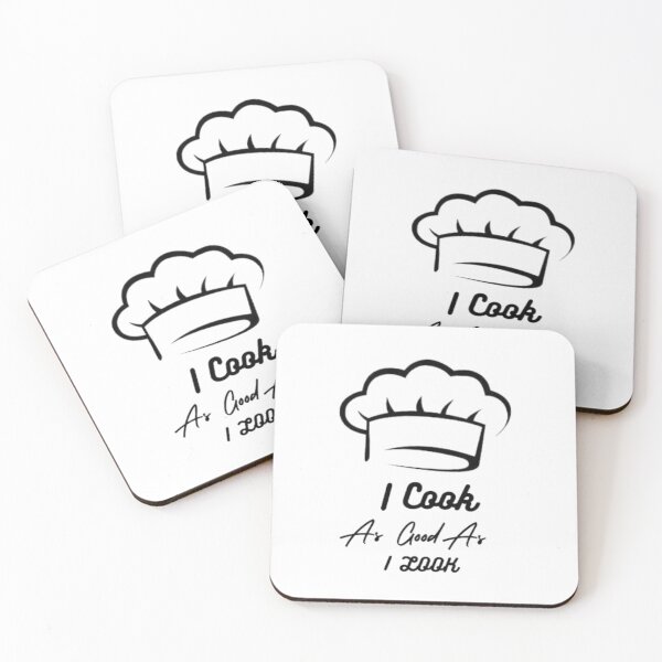Item preview, I Cook As Good As I Look funny T-shirt designed and sold by Ahmedprodesign.
