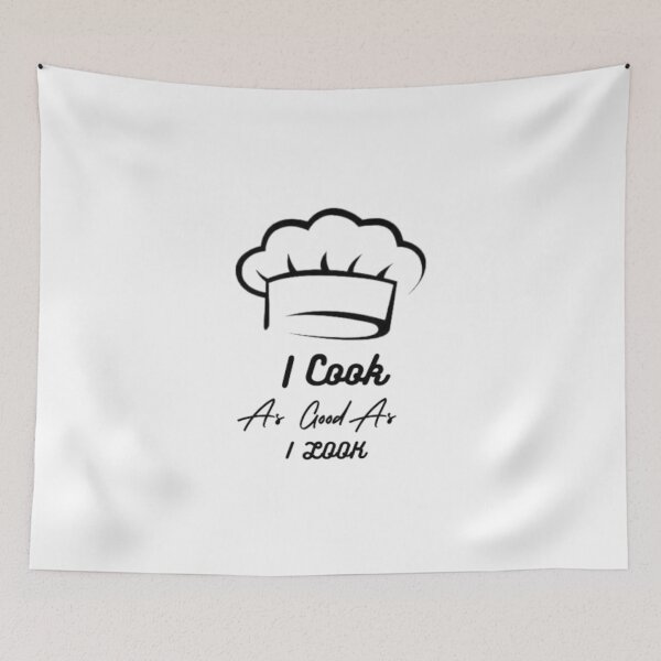 Item preview, I Cook As Good As I Look funny T-shirt designed and sold by Ahmedprodesign.