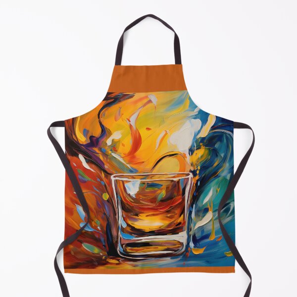 Item preview, Spiritual Symphony - Anthropomorphic Joy in the Radiance of Fine Whiskey Generative AI designed and sold by OlfactoART Studio.