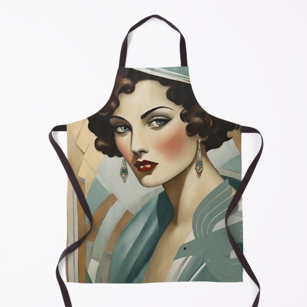 Item preview, Retrato de Lady Amelia Art Déco de 1920 designed and sold by ArDecoS.