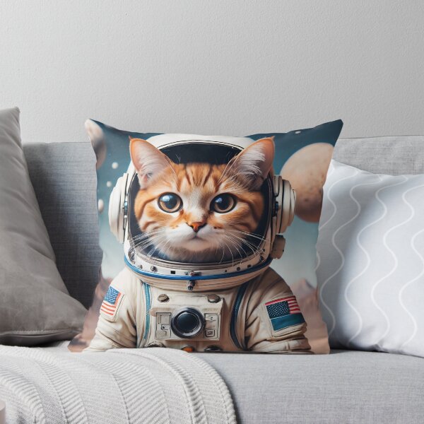 Item preview, Cat Astronaut on the planet  designed and sold by BotunPeony.