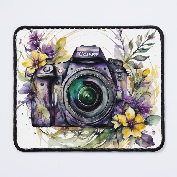 Item preview, Watercolor Floral Canon Camera 2 designed and sold by RiverAquarius.