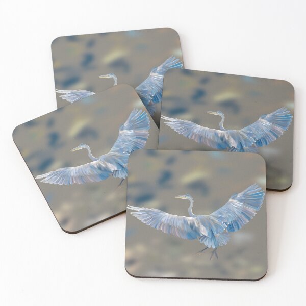 Item preview, Great Blue Heron Spreading Wings designed and sold by lisakayfotos.
