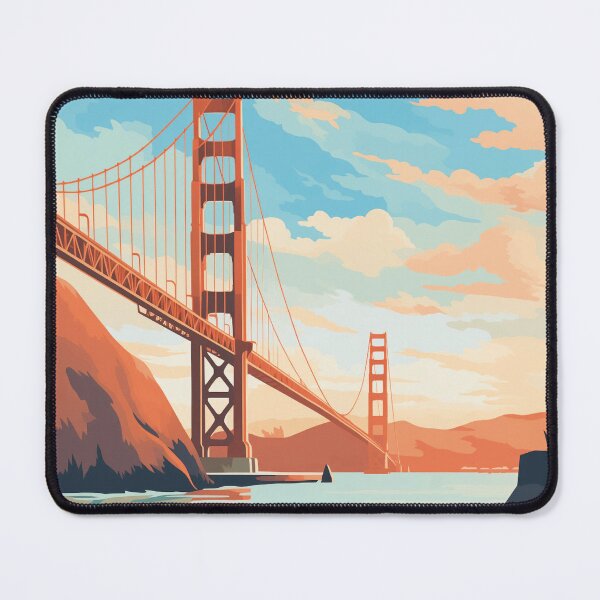 Item preview, Travel Poster San Francisco, retro art print San Francisco Vintage poster of San Francisco Wall art San Francisco Map San Francisco Retro poster San Francisco designed and sold by Philippe Rocket.